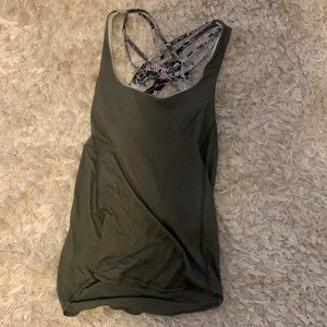 Lulu Lemon open back tank top